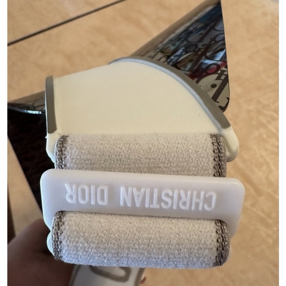 Dior White and black Visor Hat - Picture 5 of 5